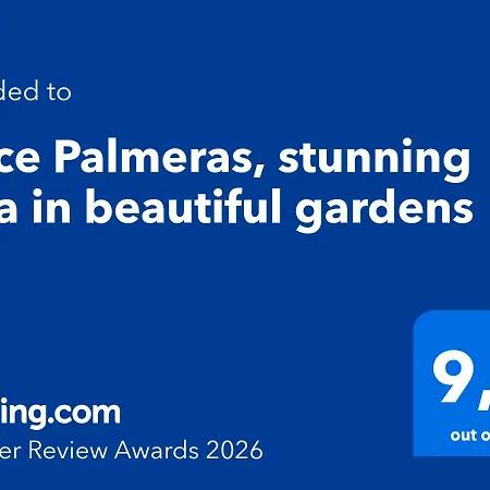 Vila Doce Palmeras, Stunning In Beautiful Gardens *